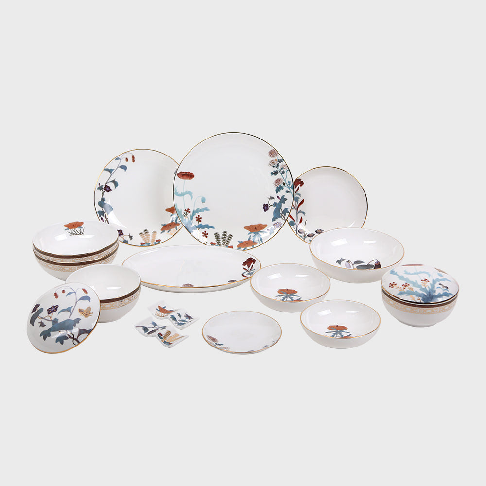 Cho Choong Do 16-Piece Dinnerware Set, Serves 2