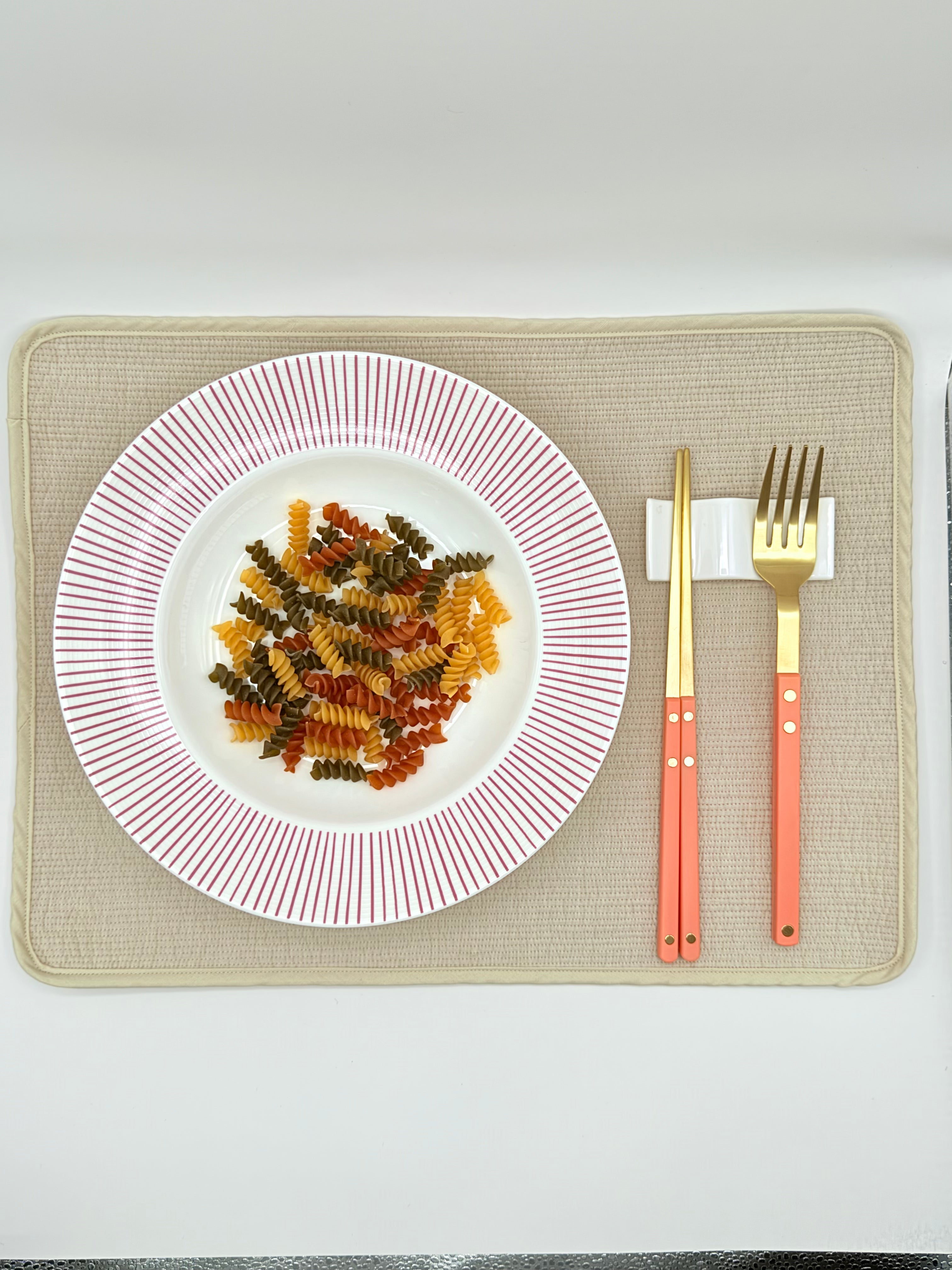 [Cozy Pink] 6-Piece Dinnerware Set