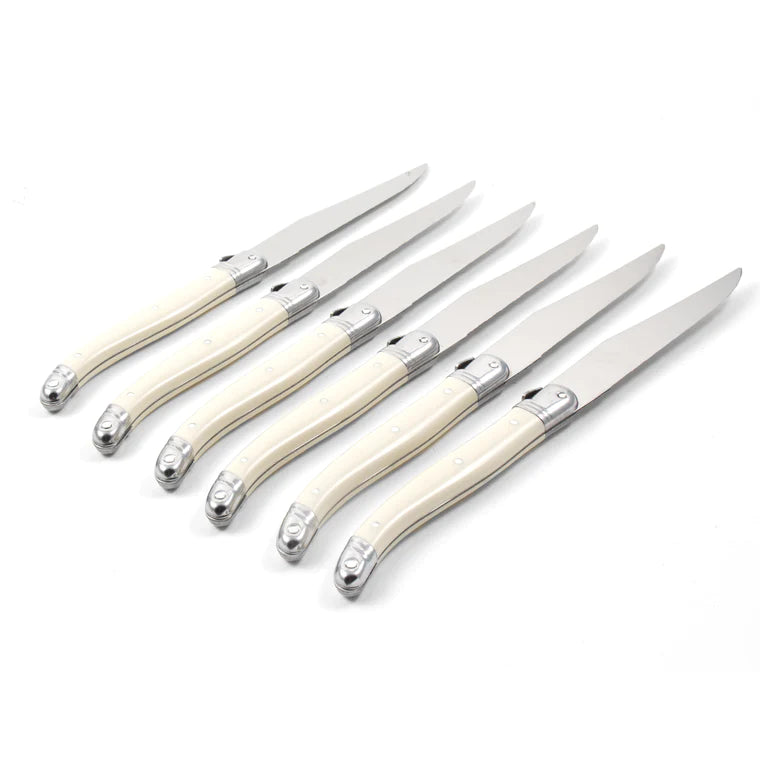 [Laguiole Jean Neron] Laguiole France Jean Neron Steak Knife 6 Piece Set