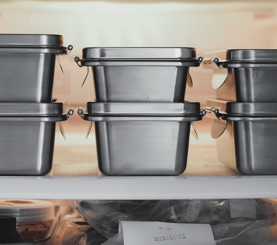 [JVR] Rectangle Food Container Stainless Steel