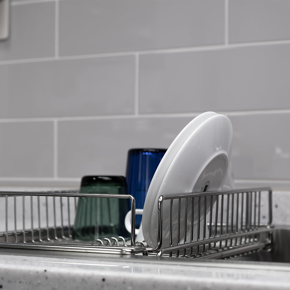 [JVR] Dish Rack Stainless Steel (2 in 1)