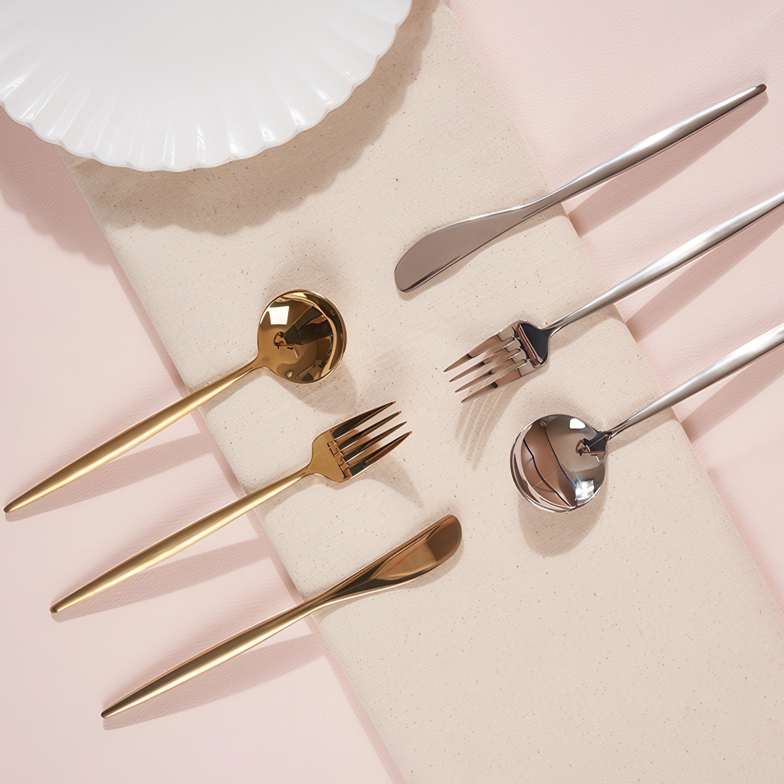 Bogen Kingdom Gold Flatware
