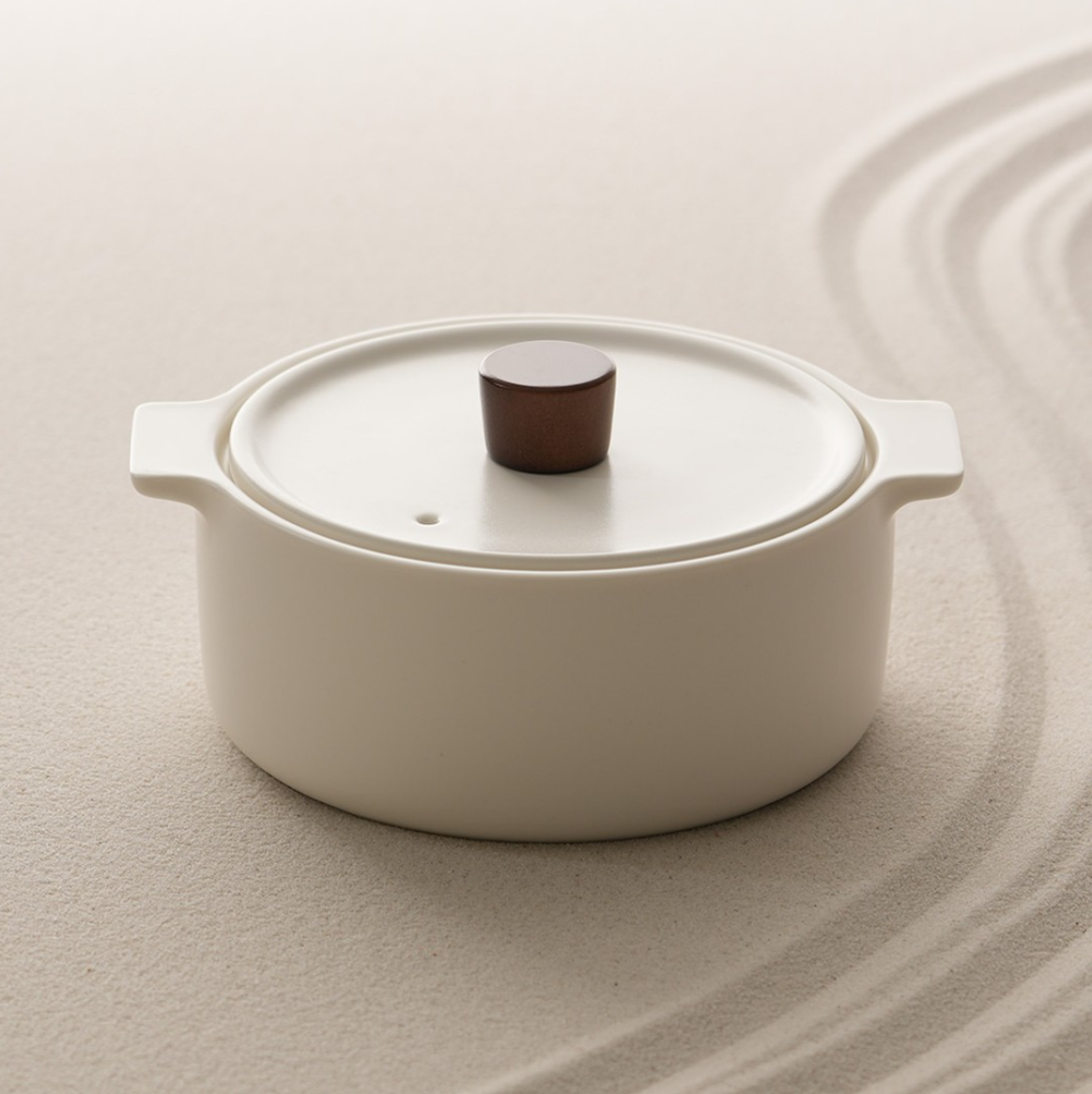 Lihan Earthenware Pot - Luna Stone