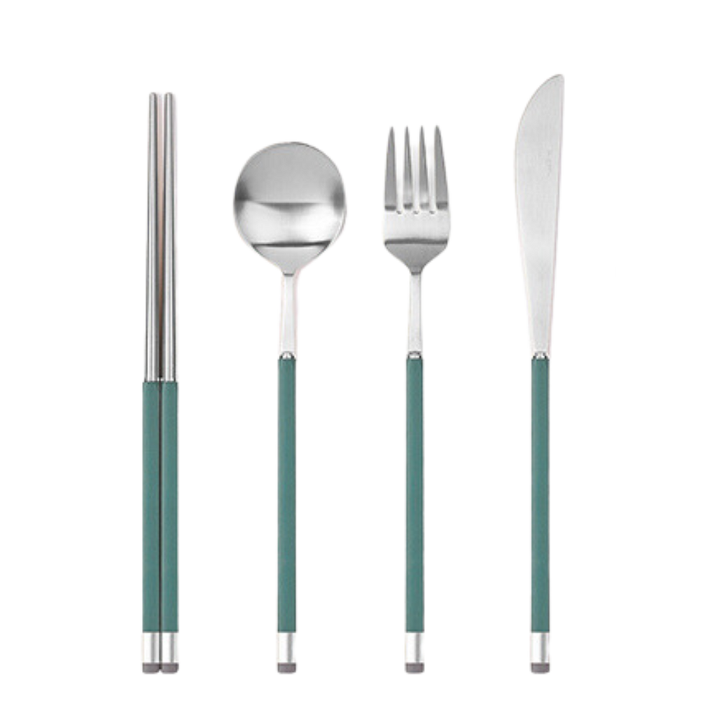 [Bogen] Kara Satin Dinner set, with Dinner Spoon (1 Set - 4 Pieces)