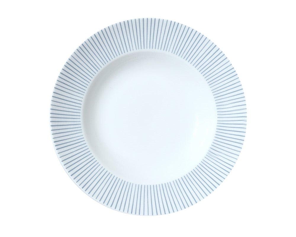 Cozy Blue 21-Piece Dinnerware Set