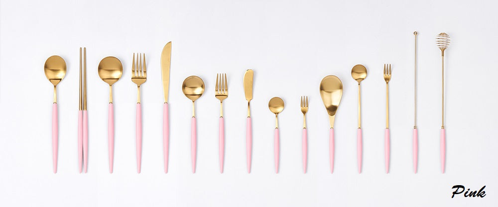 [Bogen] Bijou Gold Korean Soup Spoon