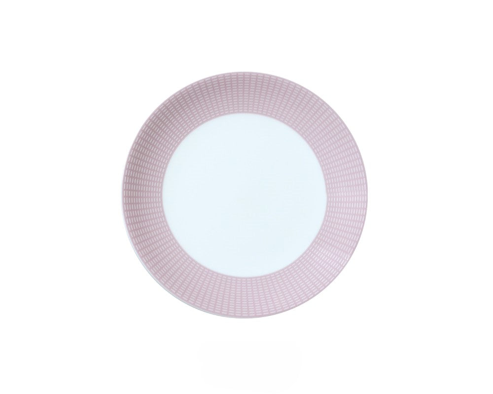 Cozy Pink 21-Piece Dinnerware Set