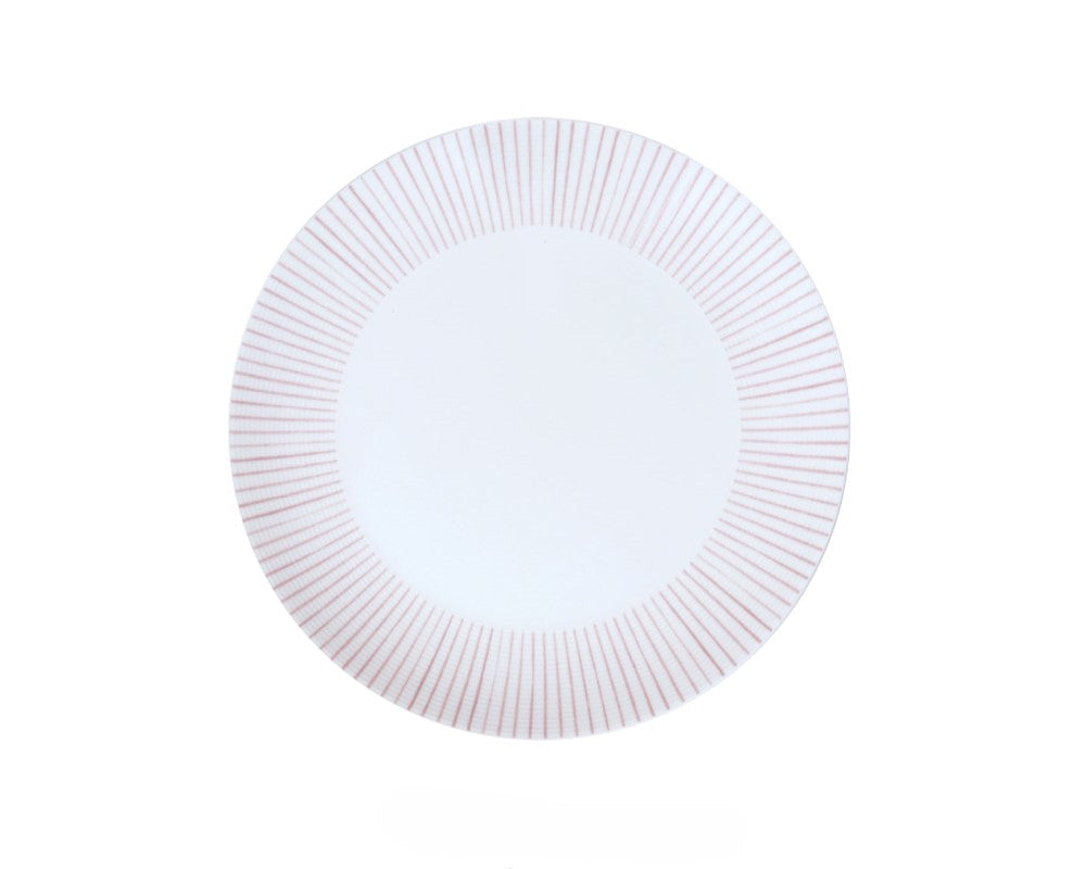 Cozy Pink 21-Piece Dinnerware Set