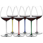 [Riedel] Fatto A Mano Pinot Noir Wine Glass, Pink (IN STOCK)