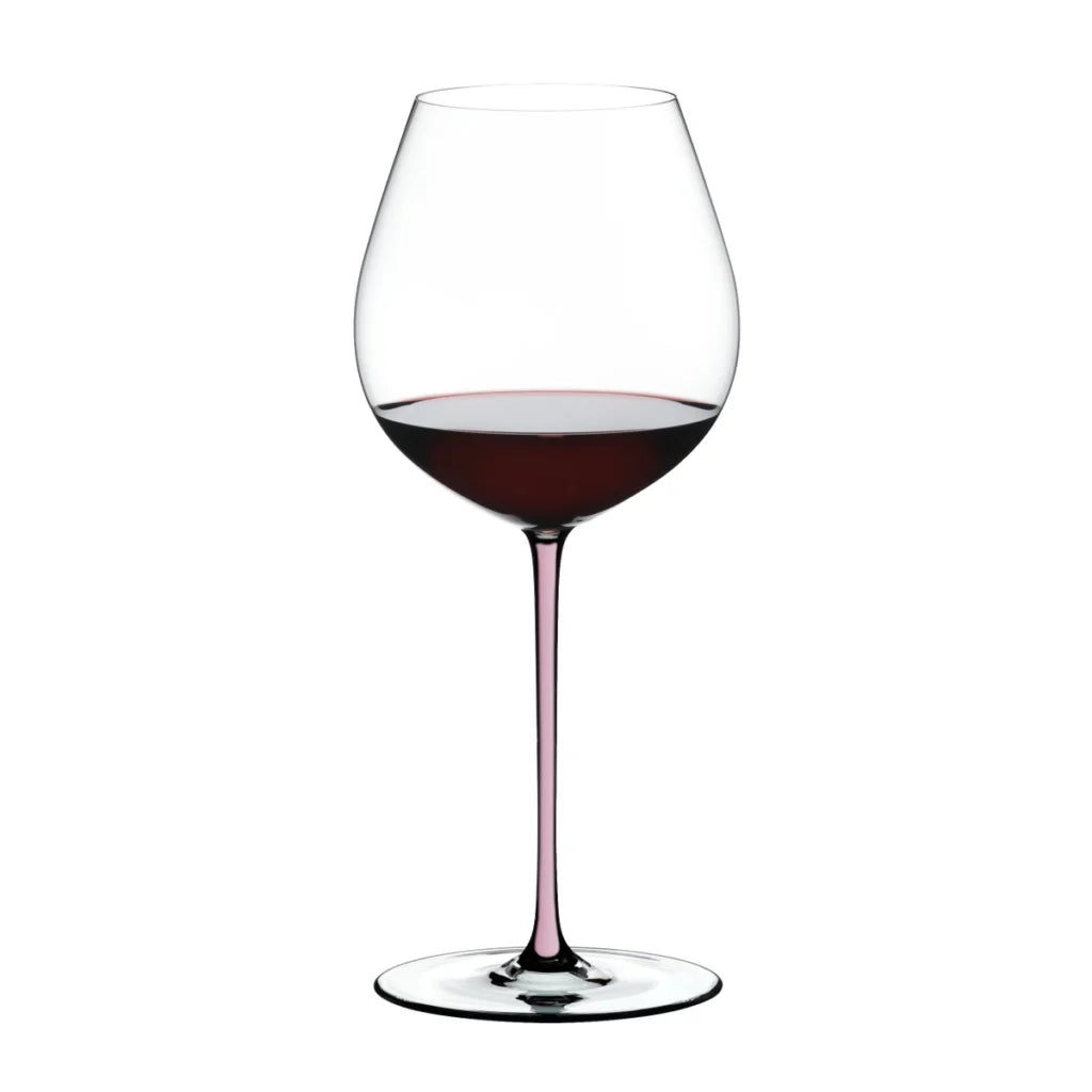 [Riedel] Fatto A Mano Pinot Noir Wine Glass, Pink (IN STOCK)