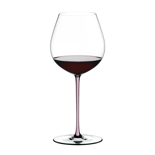 [Riedel] Fatto A Mano Pinot Noir Wine Glass, Pink (IN STOCK)