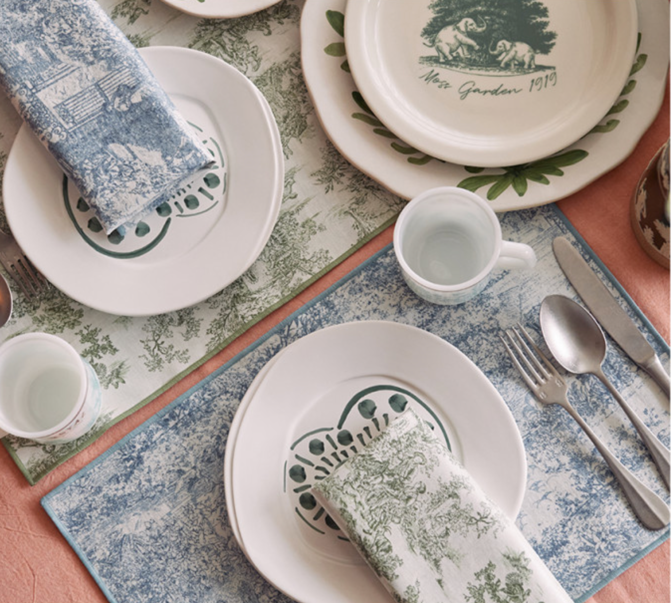 [Moss Garden 1919] Double Sided Placemats