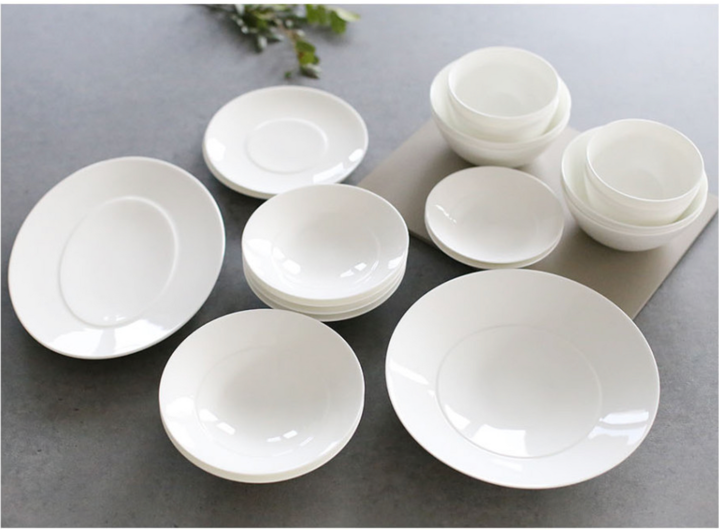 [Whitebloom]  10PC Home set, Serving for 2