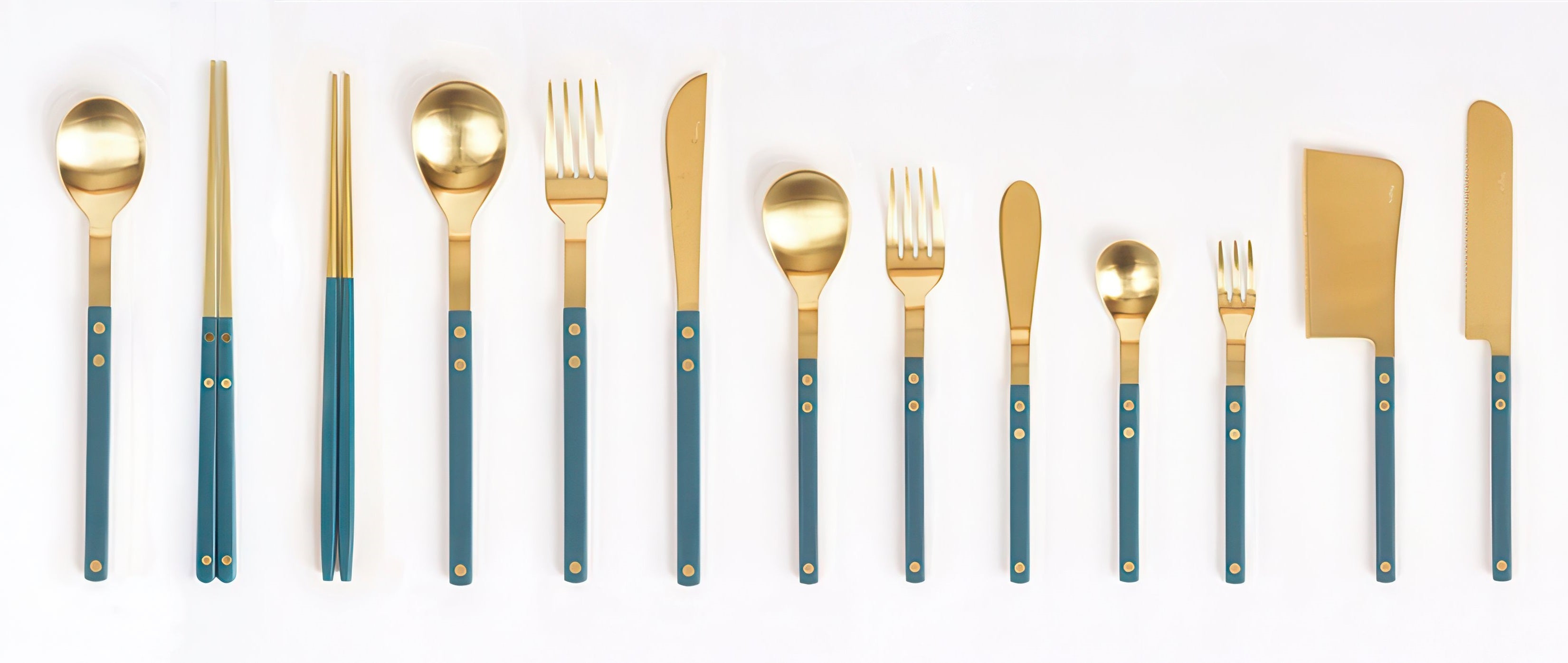 Bogen Sentier Gold Flatware