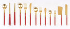 Bogen Sentier Gold Flatware