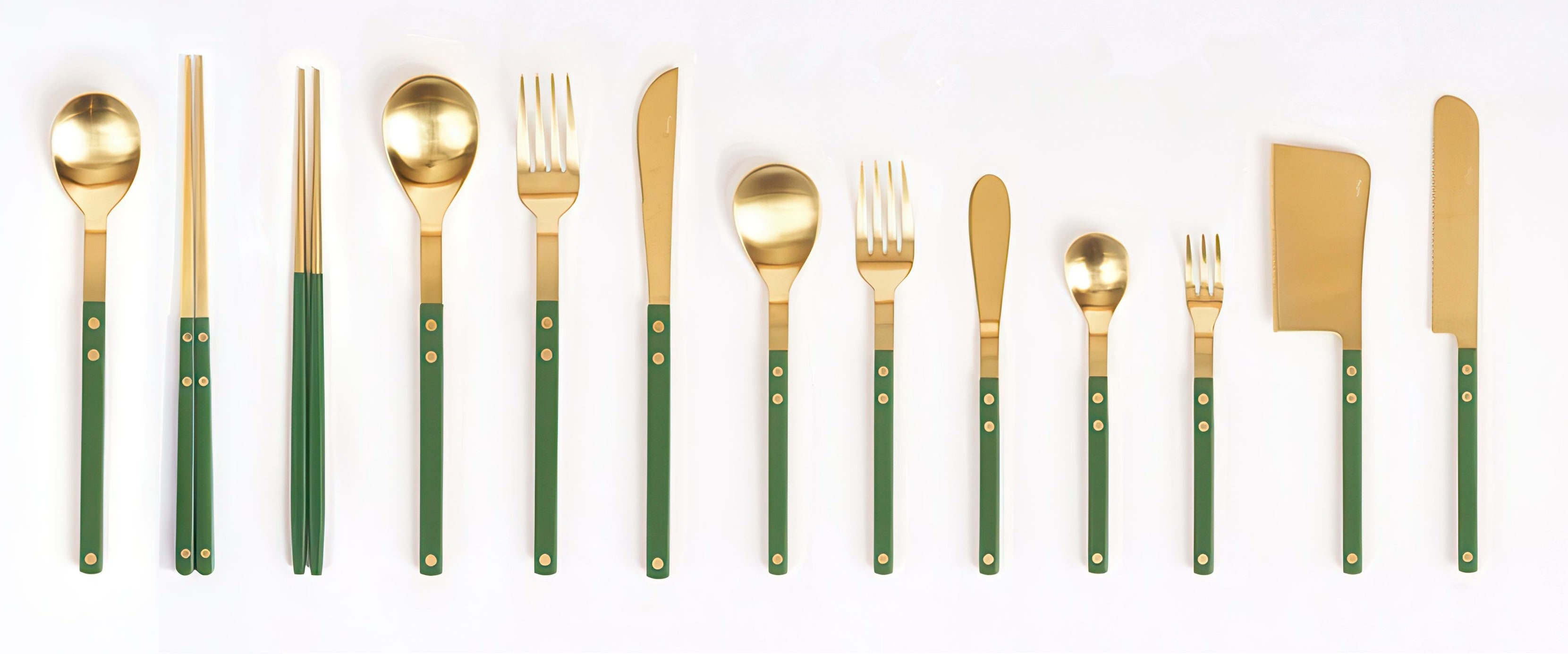 Bogen Sentier Gold Flatware