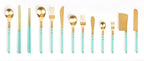 Bogen Sentier Gold Flatware