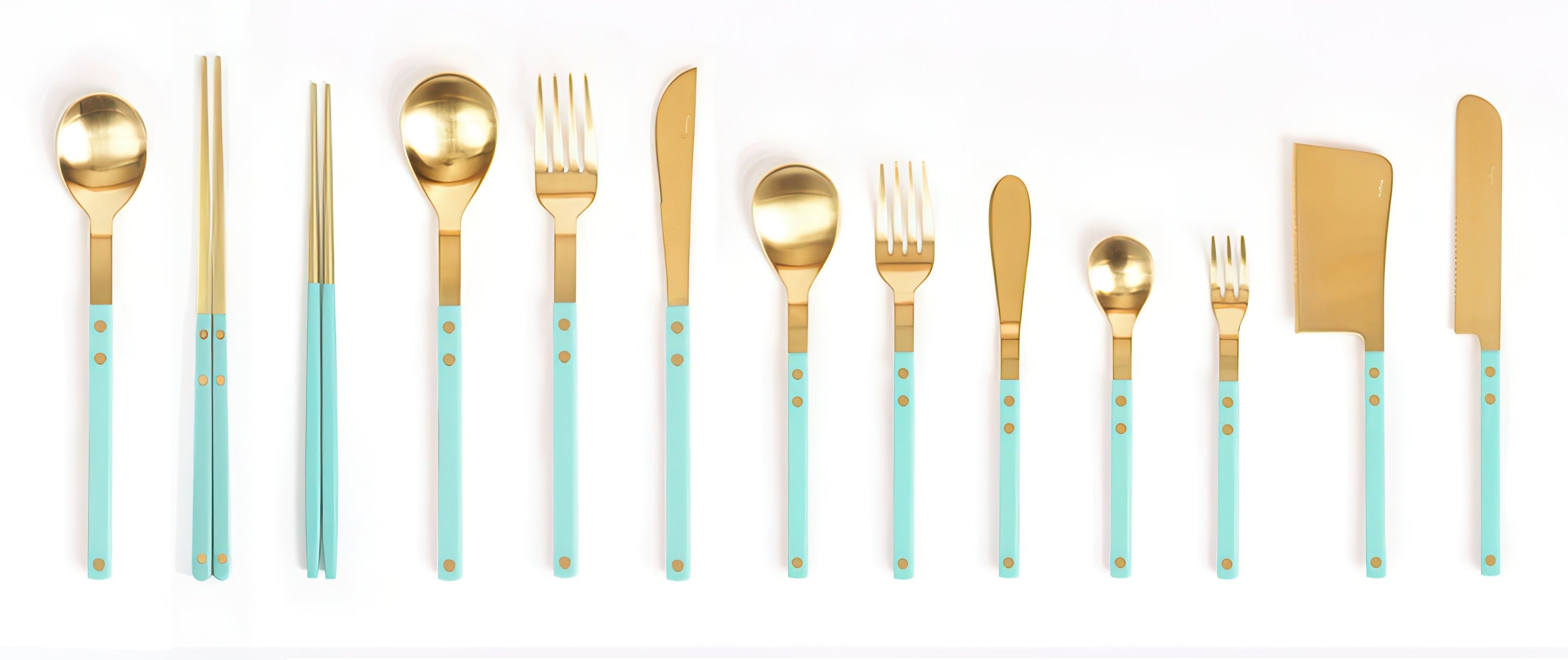 Bogen Sentier Gold Flatware
