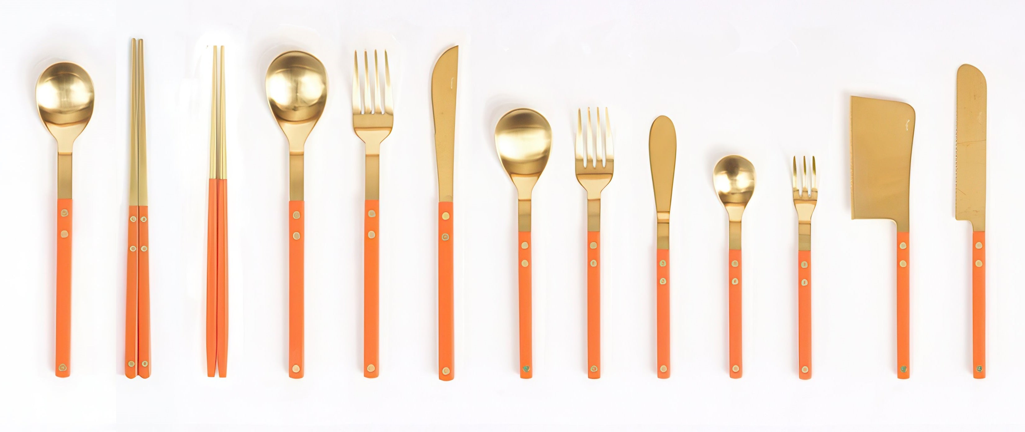 Bogen Sentier Gold Flatware