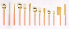 Bogen Sentier Gold Flatware