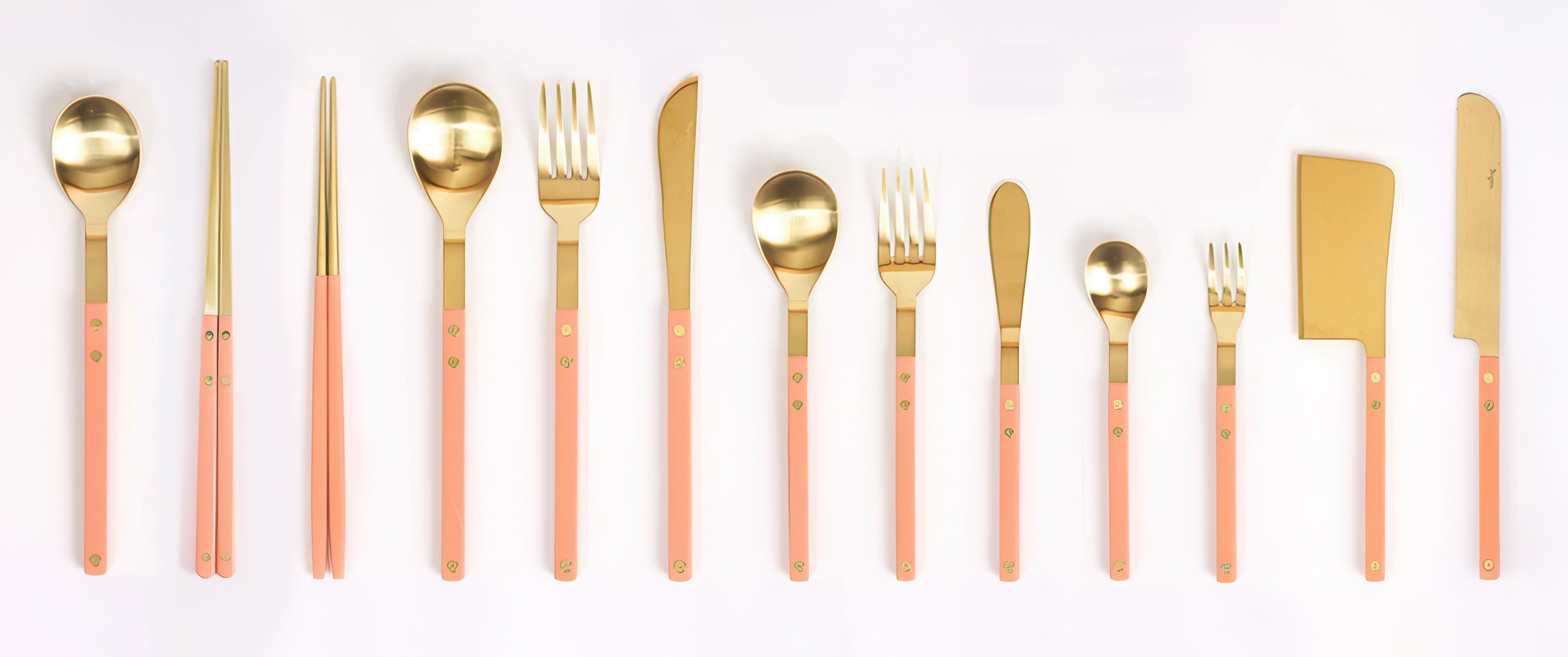 Bogen Sentier Gold Flatware