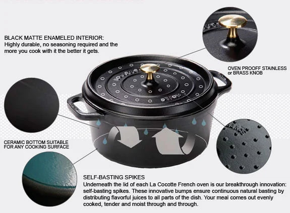 Staub Aladdin Pot White Truffle (Exclusive)