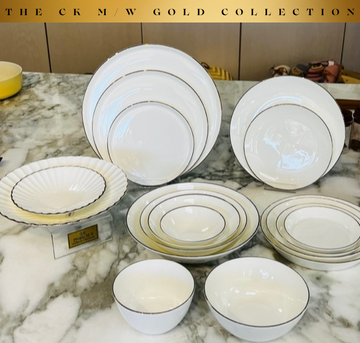 [Microwave Safe Gold] The CK M/W Gold Collection