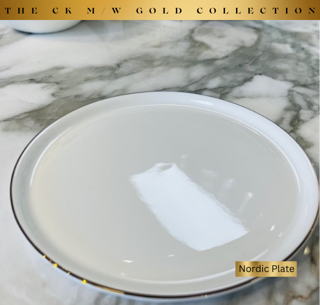 [Microwave Safe Gold] The CK M/W Gold Collection