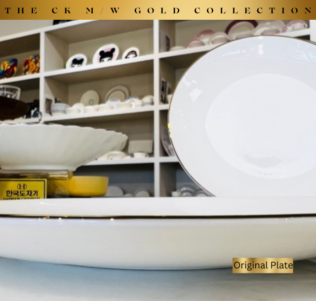 [Microwave Safe Gold] The CK M/W Gold Collection