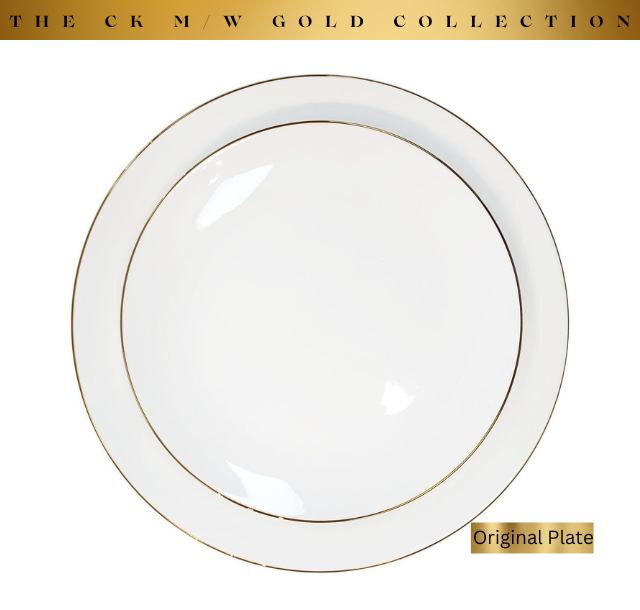 [Microwave Safe Gold] The CK M/W Gold Collection