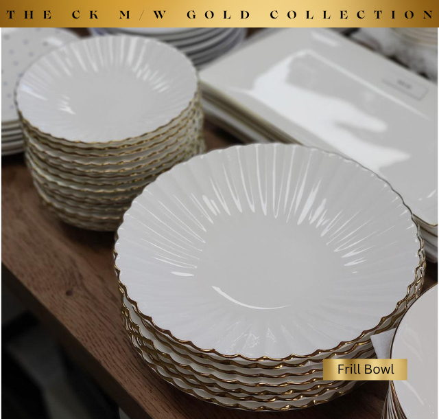 [Microwave Safe Gold] The CK M/W Gold Collection