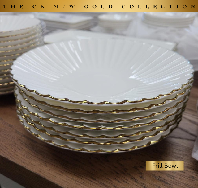 [Microwave Safe Gold] The CK M/W Gold Collection