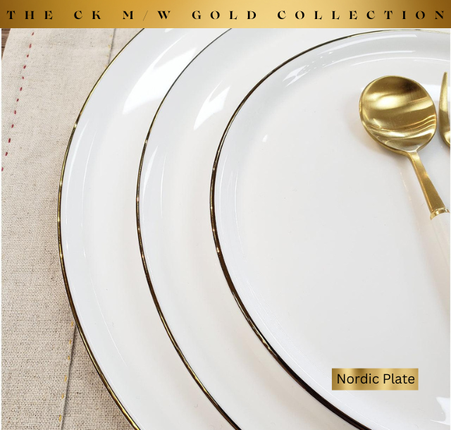 [Microwave Safe Gold] The CK M/W Gold Collection