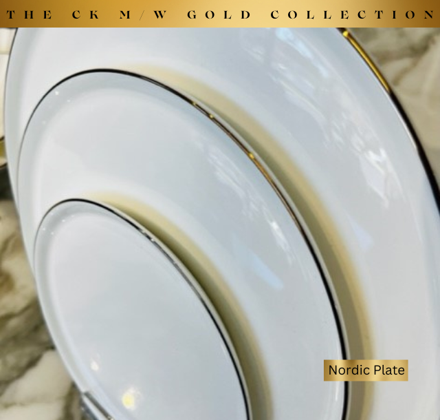 [Microwave Safe Gold] The CK M/W Gold Collection