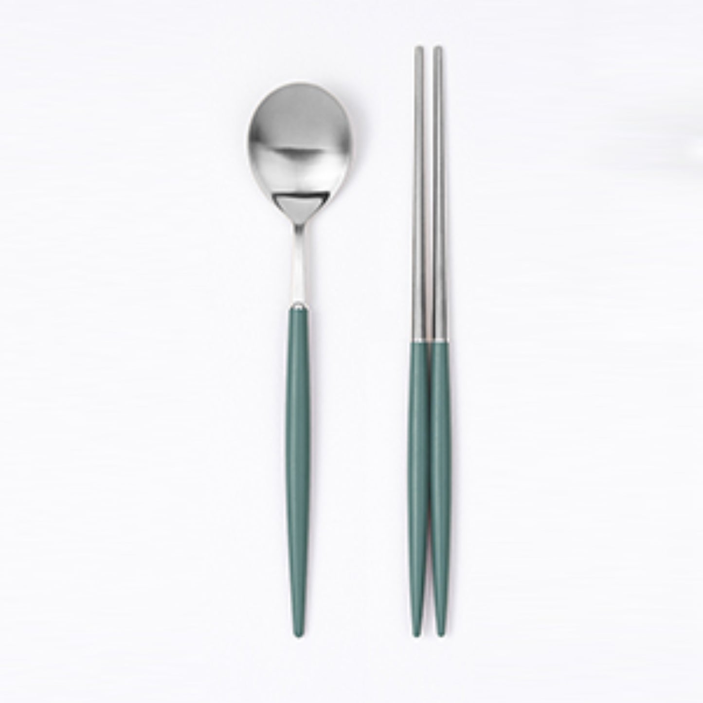 [Bogen] Eiffel Satin Korean Spoon & Chopsticks, 1sets