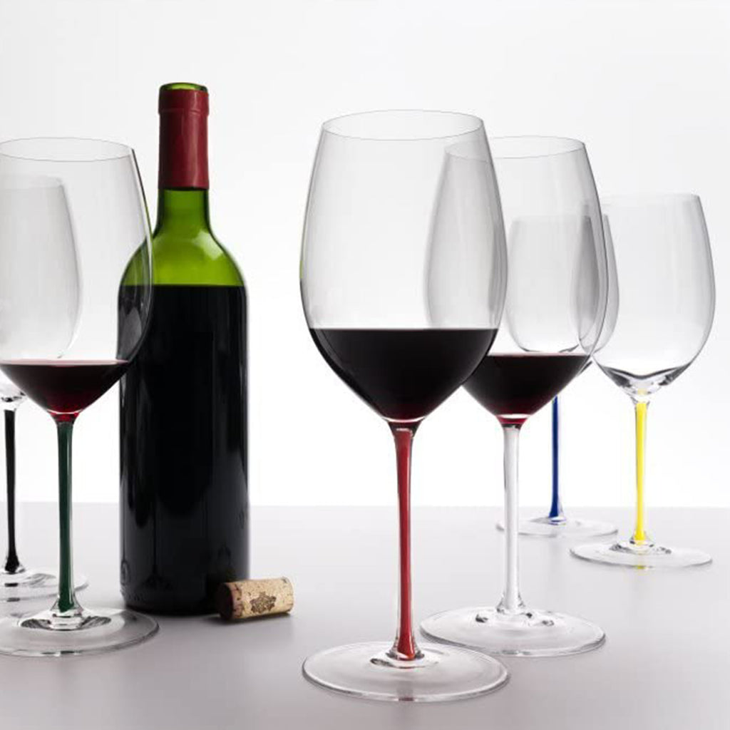 [Riedel] Fatto A Mano Cabernet Wine Glass, Green (IN STOCK)
