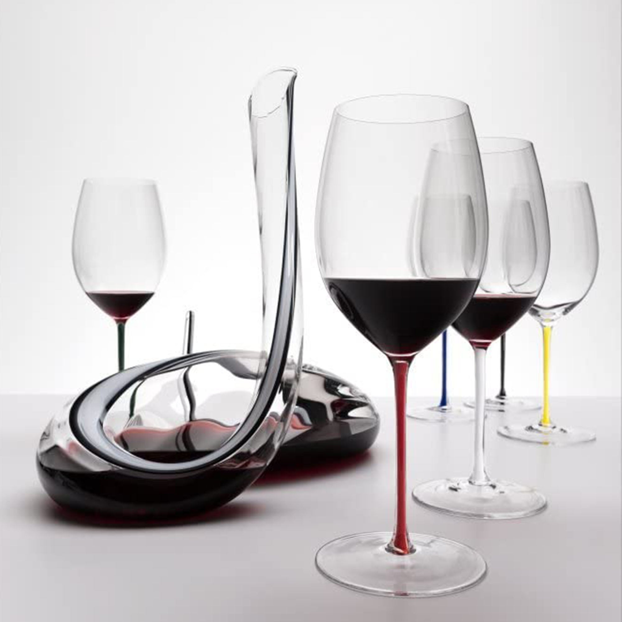[Riedel] Fatto A Mano Cabernet Wine Glass, Green (IN STOCK)