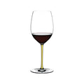 [Riedel] Fatto A Mano Cabernet Wine Glass, Yellow (IN STOCK)