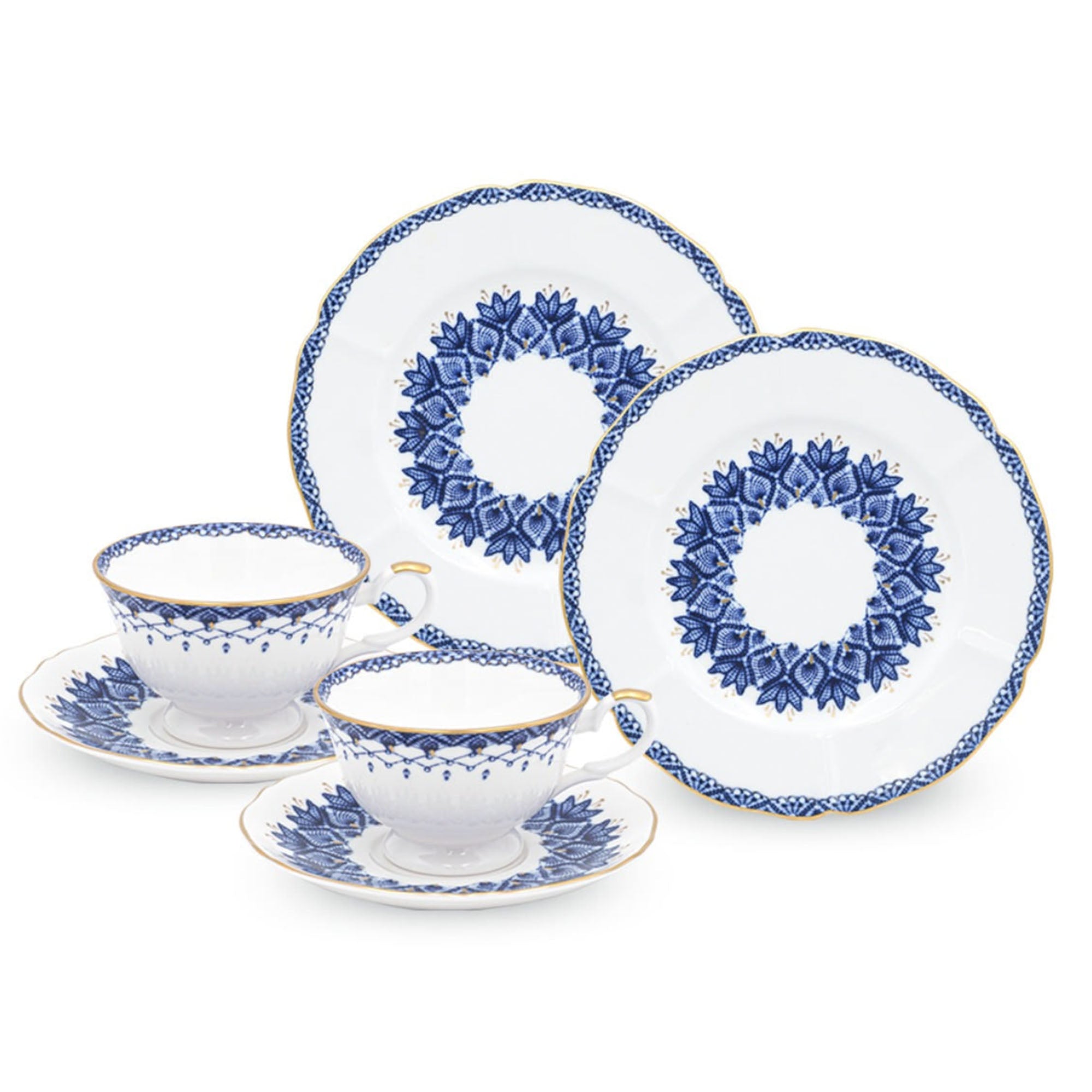 [Crochet] 4-Piece Coffee set, Serving for 2