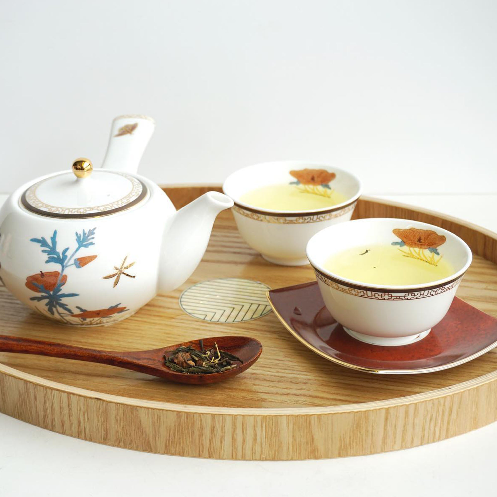 Cho Choong Do] 6-Piece Tea set, Serving for 2 – HANKOOK DOJAGI