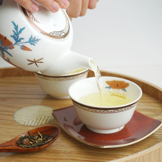 [Cho Choong Do] 6-Piece Tea set, Serving for 2