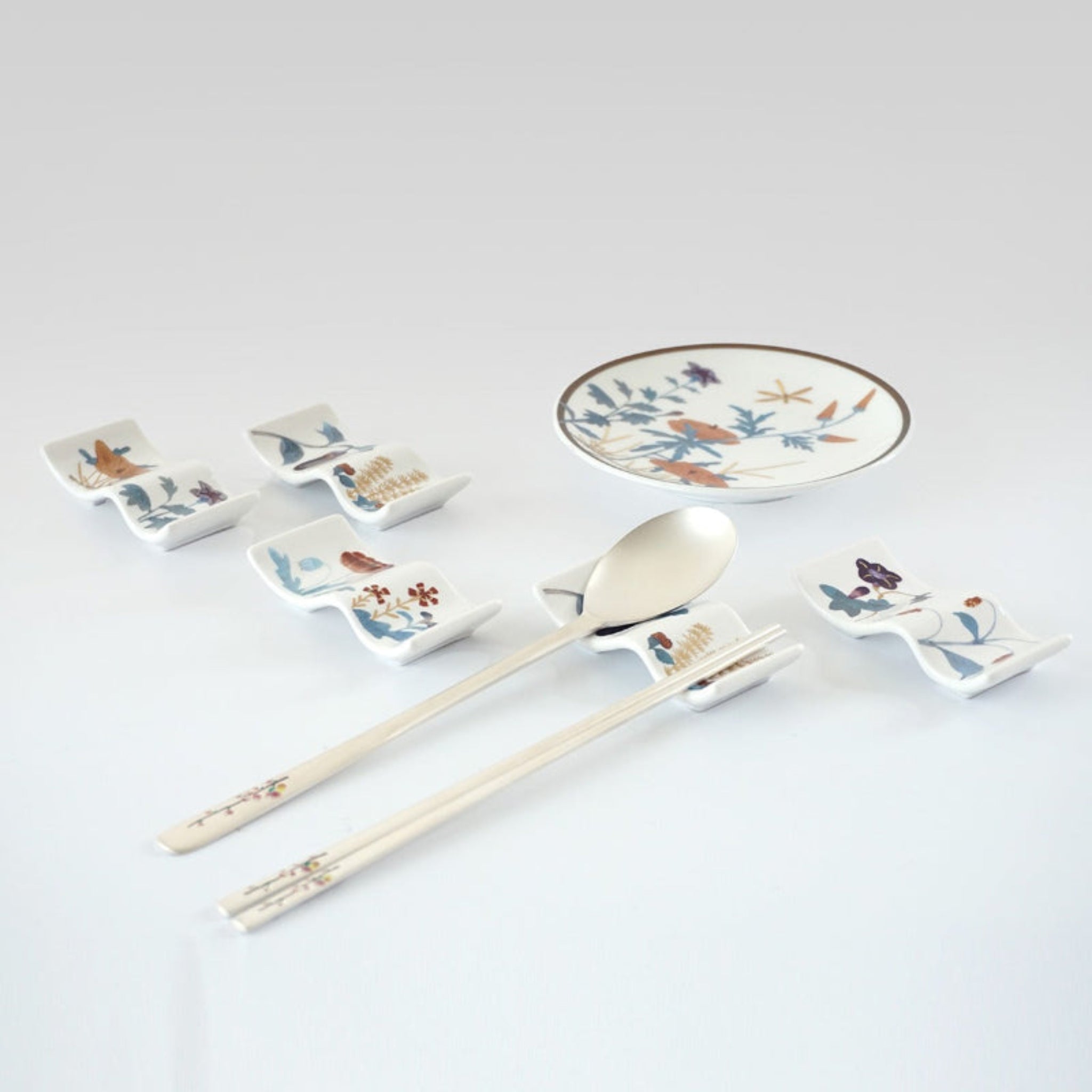 Cho Choong Do Wave Spoon Rests, Set of 4