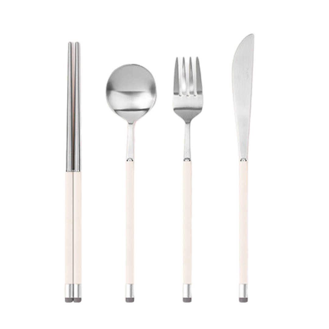 [Bogen] Kara Satin Dinner set, with Dinner Spoon (1 Set - 4 Pieces)