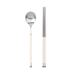 [Bogen] Kara Satin Korean Spoon & Chopstick Set