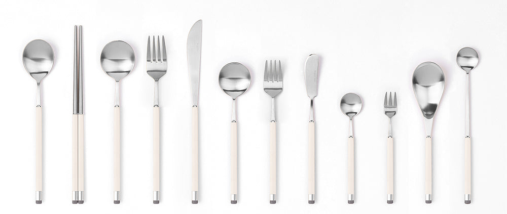 [Bogen]  Kara Satin Korean Soup Spoon (1 Soup Spoon)