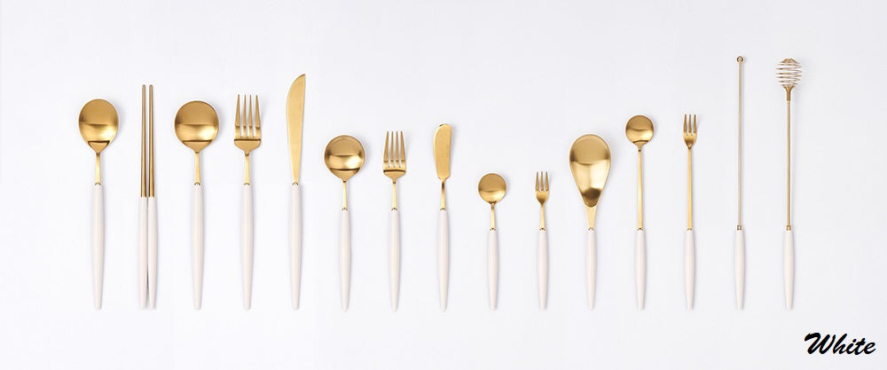 [Bogen] Bijou Gold Korean Soup Spoon