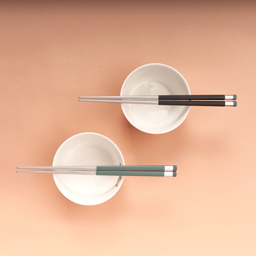 [Bogen] Kara Satin Korean Spoon & Chopstick Set