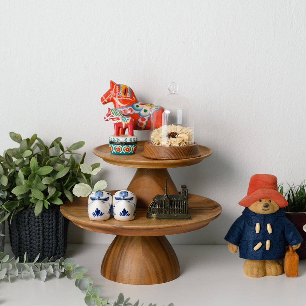 [Chabatree] Cake Stand - Acacia Wood