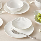 [WhiteBloom] Edel 12-Piece Home set, Serving for 2