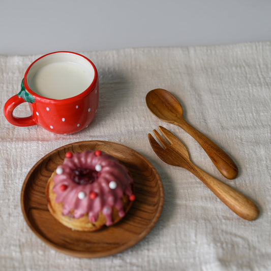 [Chabatree] Mama Baby Starter Fork Spoon